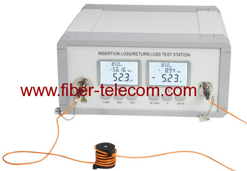 Multimode Insertion Loss And Return Loss Test Station