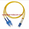 LC-SC Single Mode Duplex Fiber Optic Patch Cord