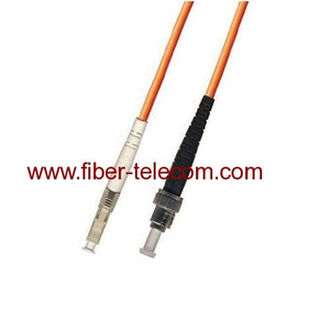 LC-ST Multi Mode Simplex Fiber Optic Patch Cord