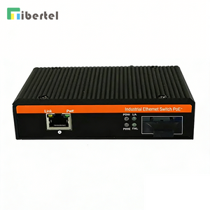 Gigabit Industrial Ethernet Switch with 1 Port Fiber And 1 Port RJ45 