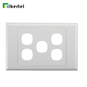 5-port Australia Type Face Plate
