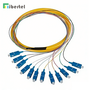 SC Single Mode Break-out Fiber Optic Pigtail