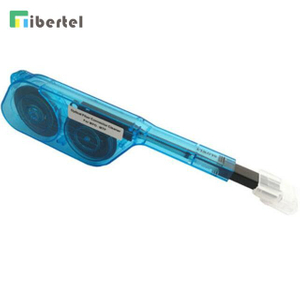Optical fiber connector cleaner for MPO / MTP connectors