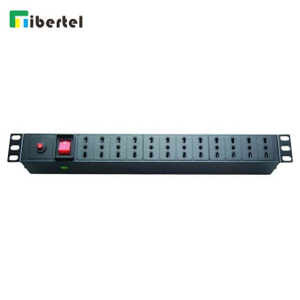 Italy Type PDU Socket 12 Ways 19 inch