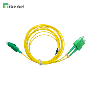 LC to SC APC Duplex SM Single Mode Optical Fiber Jumper