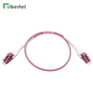 Fiber Optic LC Duplex Patch Cord Uniboot SM