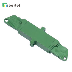 SM fiber adaptor with plastic housing