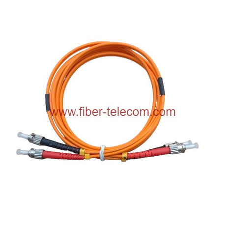 OM1 MM Multi Mode ST to ST Duplex Optical Fiber Patch Cord - Buy ST ...
