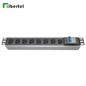 USA Type 8 ways Socket with Surge Protector