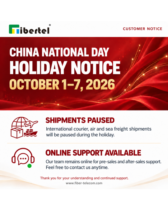 National Day Holiday Notice