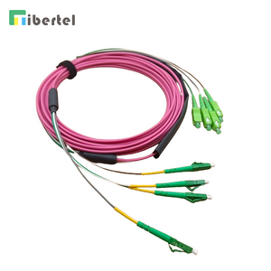  LC To SC 4 Core MM Fiber Optic