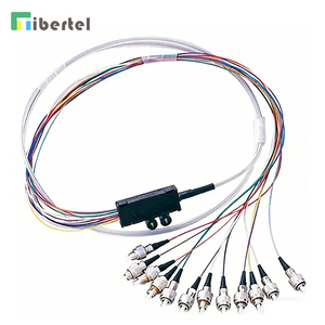 FC Single Mode Fan-out Fiber Optic Pigtail