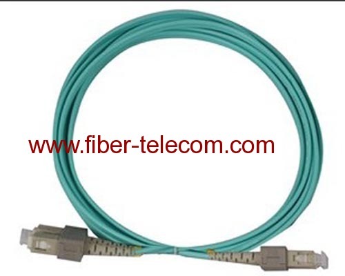 SC to SC OM3 Simplex Fiber Optical Patch Cable