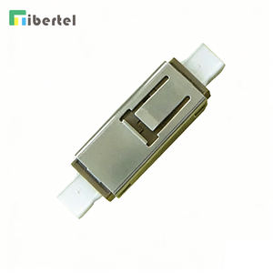 metallic fiber adapter with zirconia sleeve