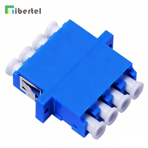 Wholesale LC Single Mode Quad Fiber Optic Adapor