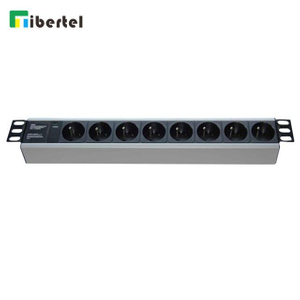 8 Ways France Type Power Distribution Unit PDU Socket