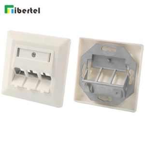 German Faceplate FTP 3 Port TJ02E3303