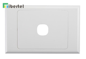 1-port Australia Type Face Plate TJ02E4001