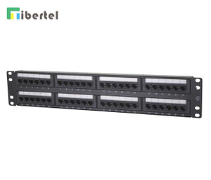 TJ02B161D CAT.6 UTP Patch Panel 2U 48 ports