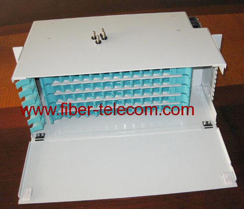 19" Rack Mount Fiber Optic Distribution Box