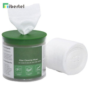 Fiber Cleaning Wipes 100 Sheets