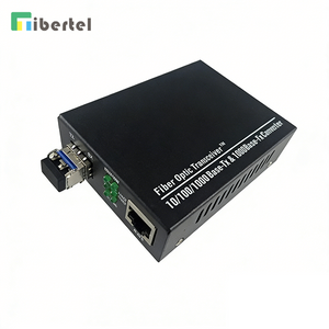 10/100/1000 Mbps Single Fiber Media Converter