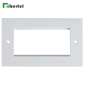 1-4 Ports UK Type Flat Faceplate