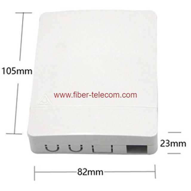 Fiber Optic Indoor Terminal Box 2 Fibers 