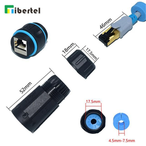IP68 Coupler RJ45 To RJ45 (CAT6) TJ02WP060