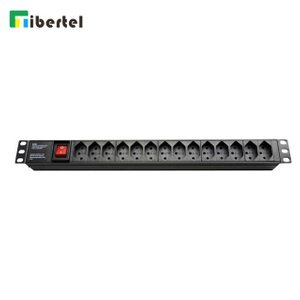 Switzerland Type PDU Socket 14 Ways TJ06CSZ14