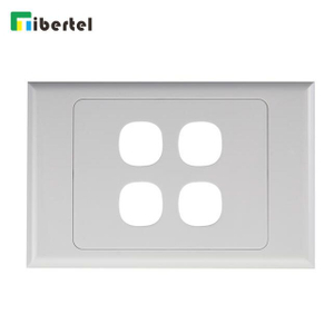 4-port Australia Type Face Plate