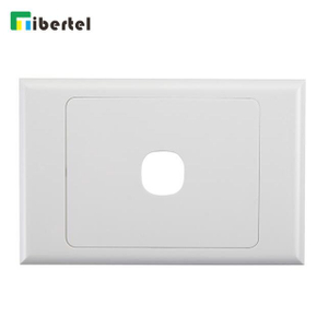 1-port Australia Type Face Plate