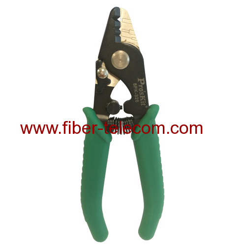 Three section type multifunctional fiber cable stripper