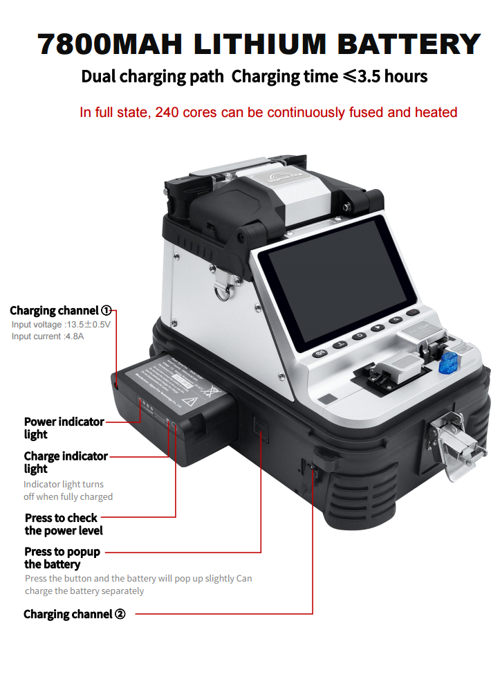 fusion splicer TJ01FS10A 12