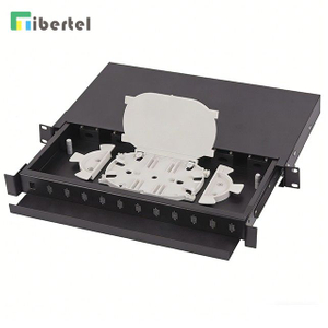 19 Inch Fiber Optic Slide Type Patch Panel 1U 