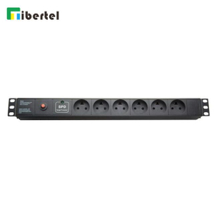 6 Ways PDU Socket Denmark Type 