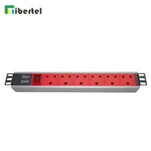 South Africa 6 Ways 15A PDU 1U 19 inch TJ06SAU06