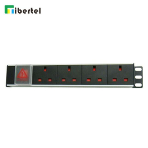 4 Ways UK PDU Socket 