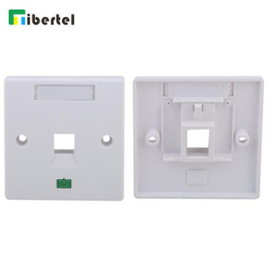 1 port Classic 86 Type Faceplate