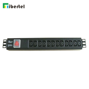 12 Way PDU IEC C13 Socket Horizontal Power Distribution Unit