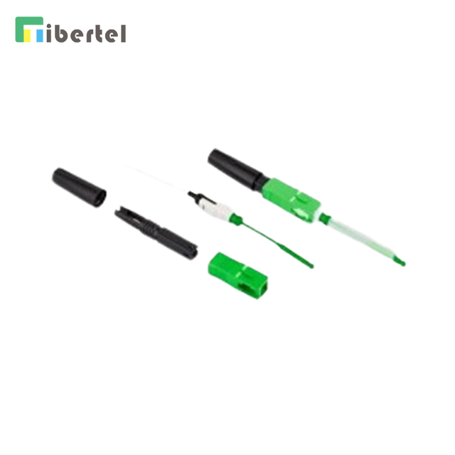 SC Hot Melt Fiber Fast Connector TJ01BRS58-APC