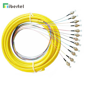 FC Bunch Pigtail Single mode 12 fibers