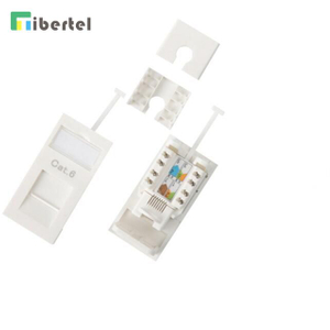 Cat6 Rj45 UTP Wall Outlet Module