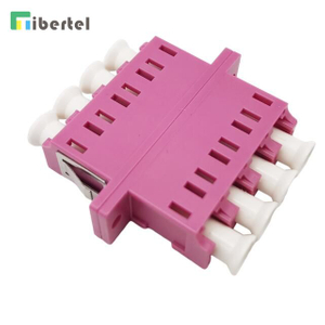 LC OM4 Quad Fiber Optic Adaptor
