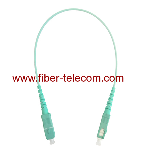 SC to SC OM3 Simplex Fiber Optical Patch Cable