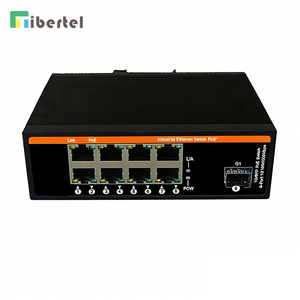 Gigabit Industrial Ethernet Switch with 1 Port Fiber And 8 Ports