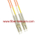 LC to LC MM Duplex Fiber Optical Patch Cable 1M