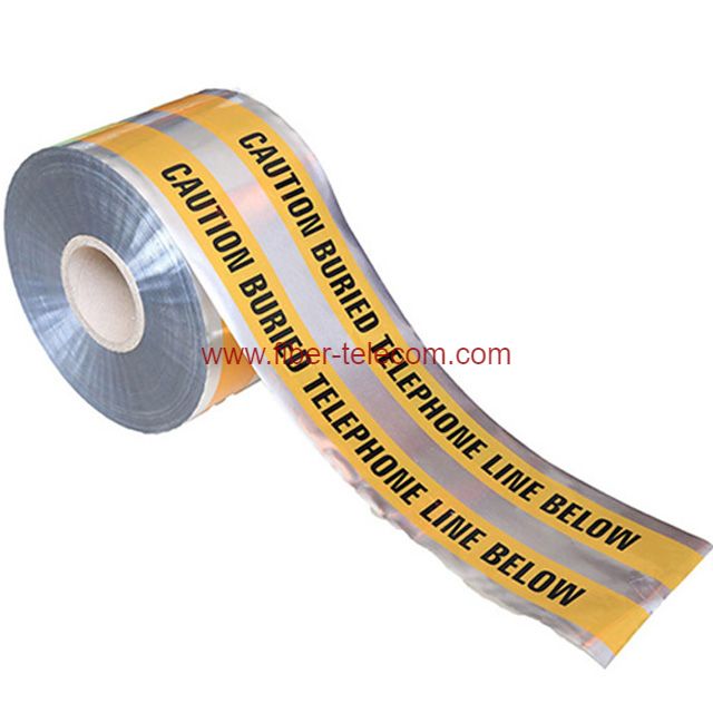 Aluminum foil Detectable Caution Tape 