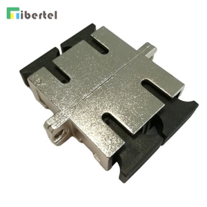 SCMetallic Duplex Fiber Optic Adaptor