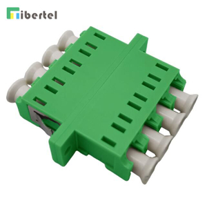 LC APC Quad Fiber Optic Adaptor